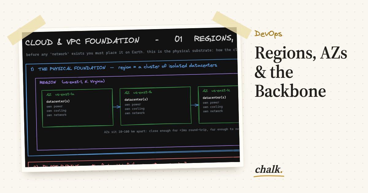 Open the full board: Regions, AZs & the Backbone