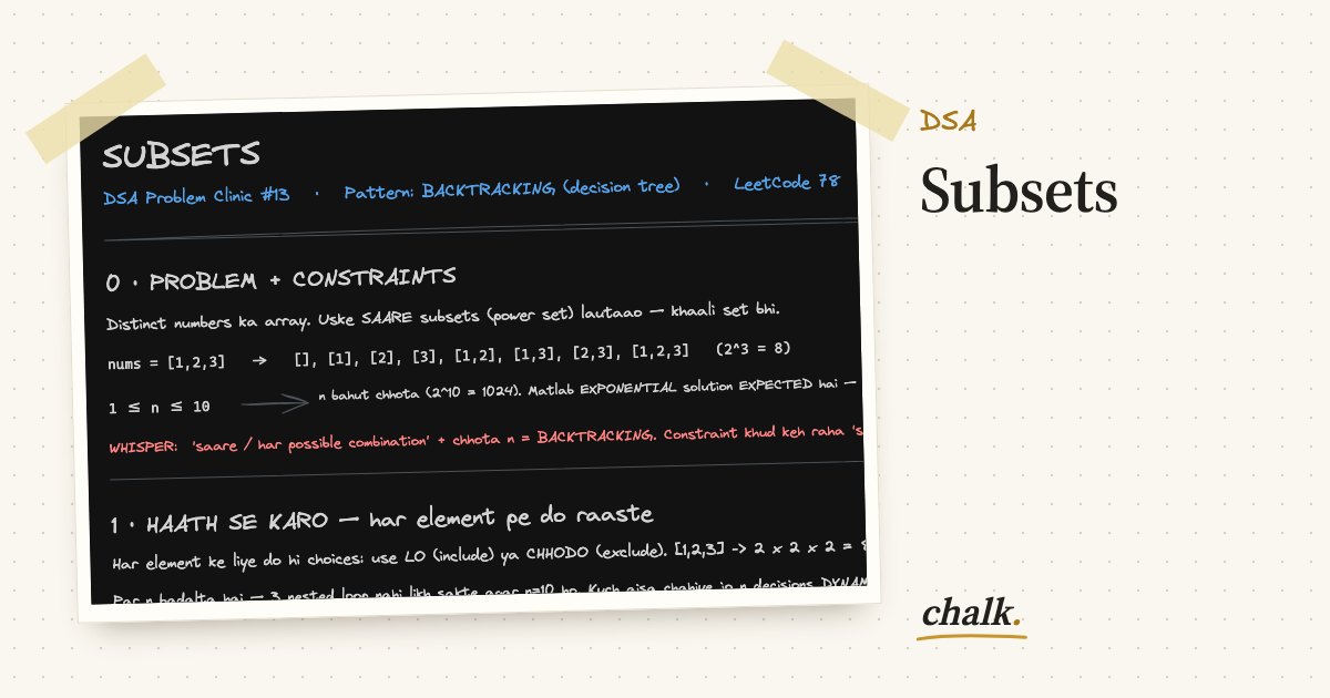 Open the full board: Subsets