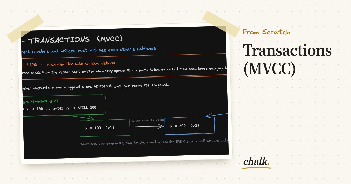 Open the full board: Transactions (MVCC)